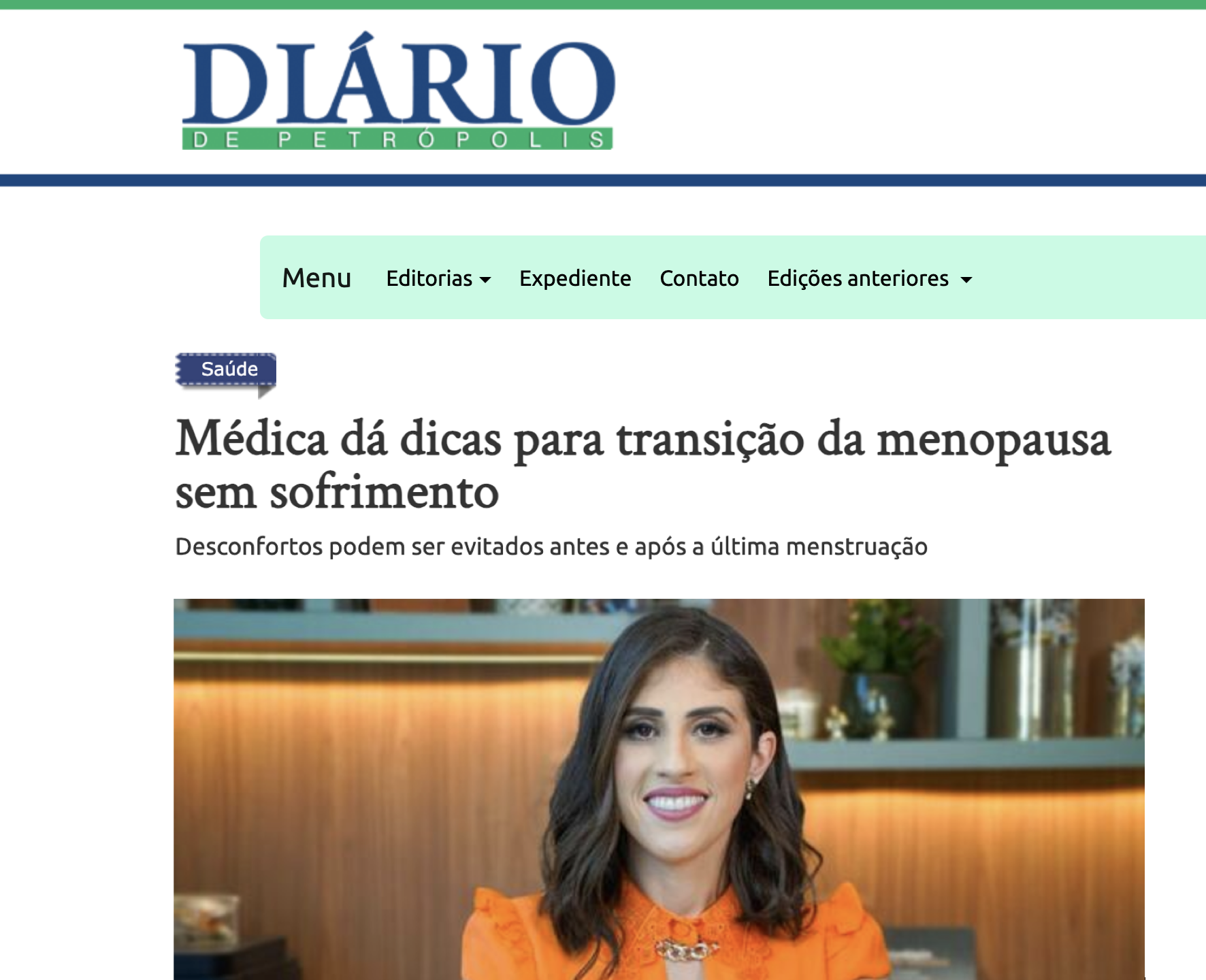 Dra. Nathália Ventura dá dicas para transição da menopausa sem sofrimento